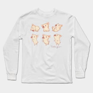 Cute Pigs Long Sleeve T-Shirt